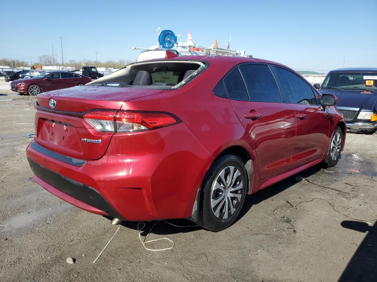 2022 TOYOTA COROLLA LE VIN:JTDEAMDE5NJ059644