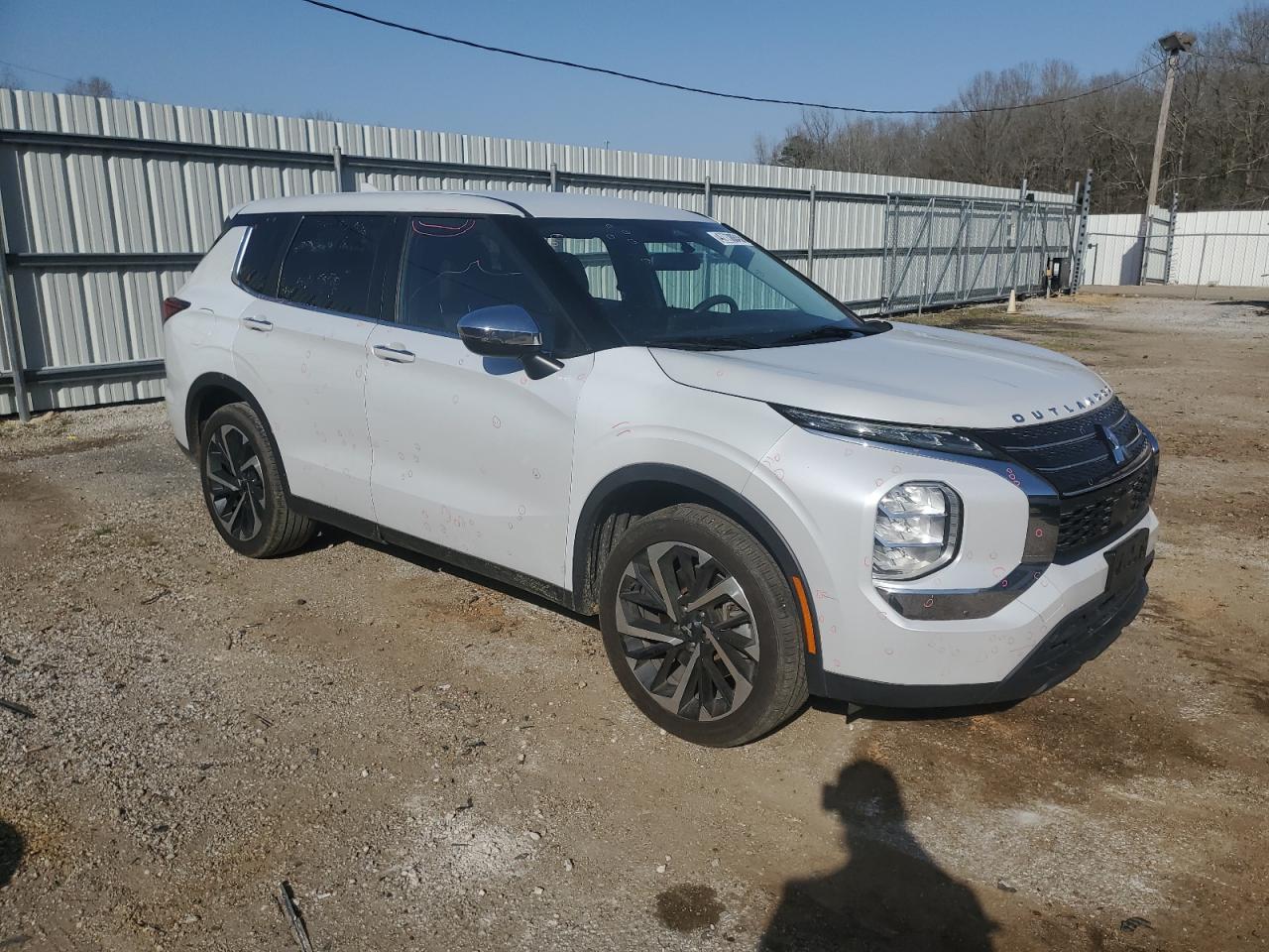 2022 MITSUBISHI OUTLANDER ES VIN:JA4J3TA82NZ063633