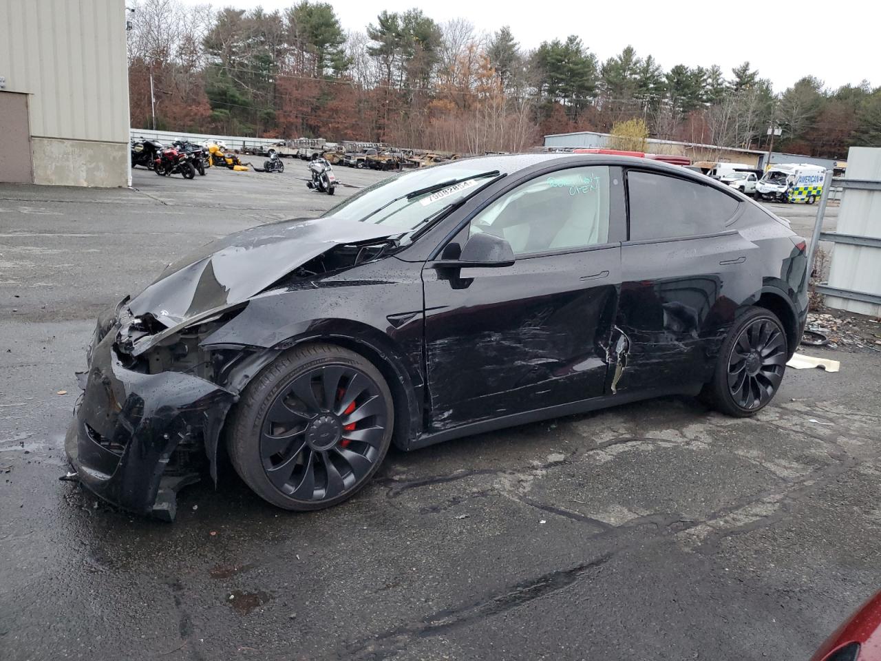 2022 TESLA MODEL Y  VIN:7SAYGDEFXNF441827