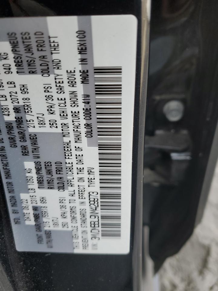 2022 MAZDA CX-30 SELECT VIN:3MVDMBBL9NM429973