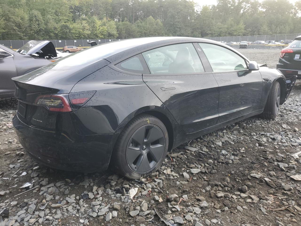 2022 TESLA MODEL 3  VIN:5YJ3E1EB8NF333537