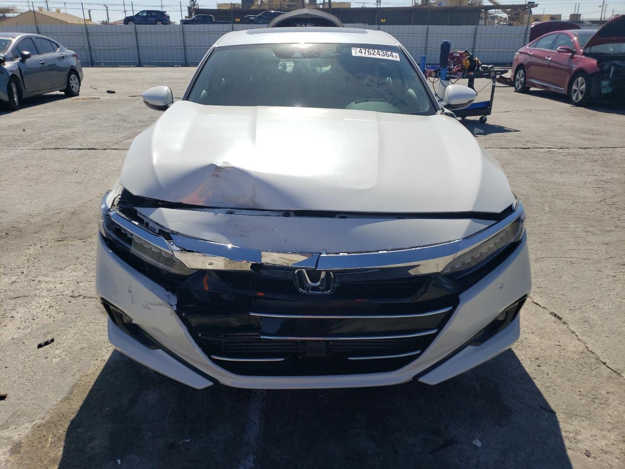 2022 HONDA ACCORD EXL VIN:1HGCV1F52NA011494