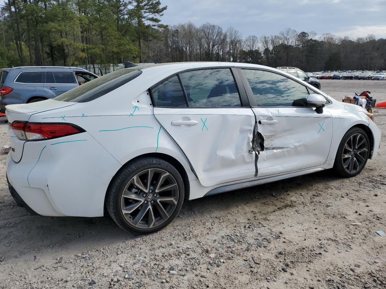 2022 TOYOTA COROLLA SE VIN:5YFS4MCE6NP121219