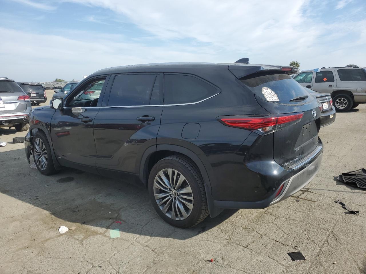 2022 TOYOTA HIGHLANDER HYBRID PLATINUM VIN:5TDEBRCH2NS075728