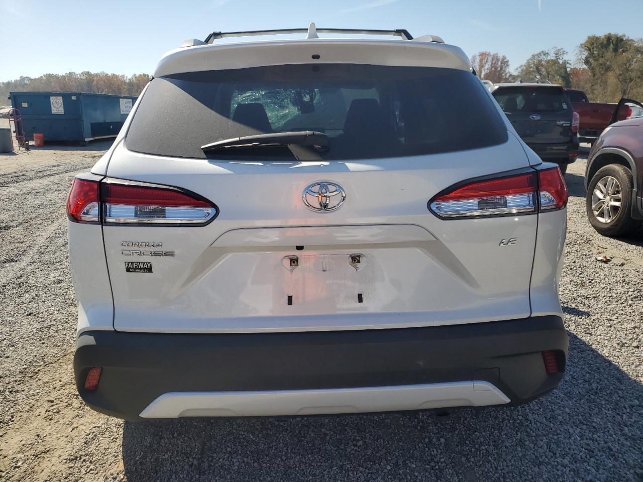 2022 TOYOTA COROLLA CROSS LE VIN:7MUCAAAG9NV010922