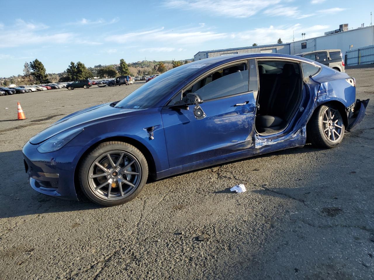 2022 TESLA MODEL 3  VIN:5YJ3E1EB6NF255730