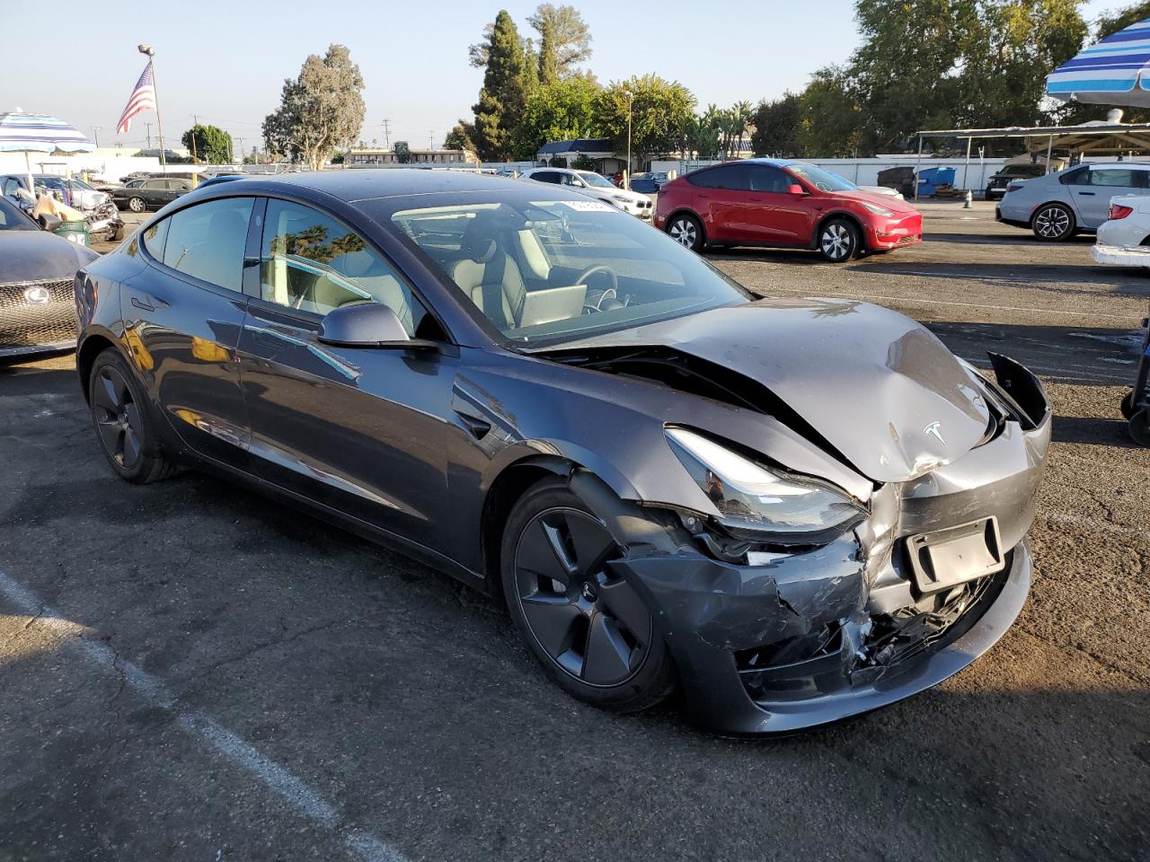 2023 TESLA MODEL 3  VIN:5YJ3E1EA5PF646118