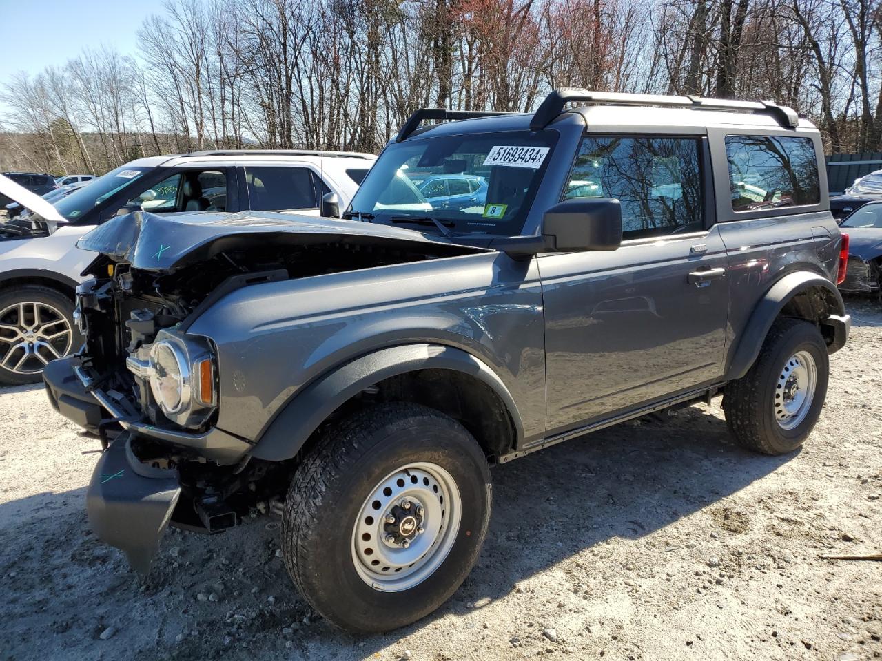 2022 FORD BRONCO BASE VIN:1FMDE5AH2NLB02163