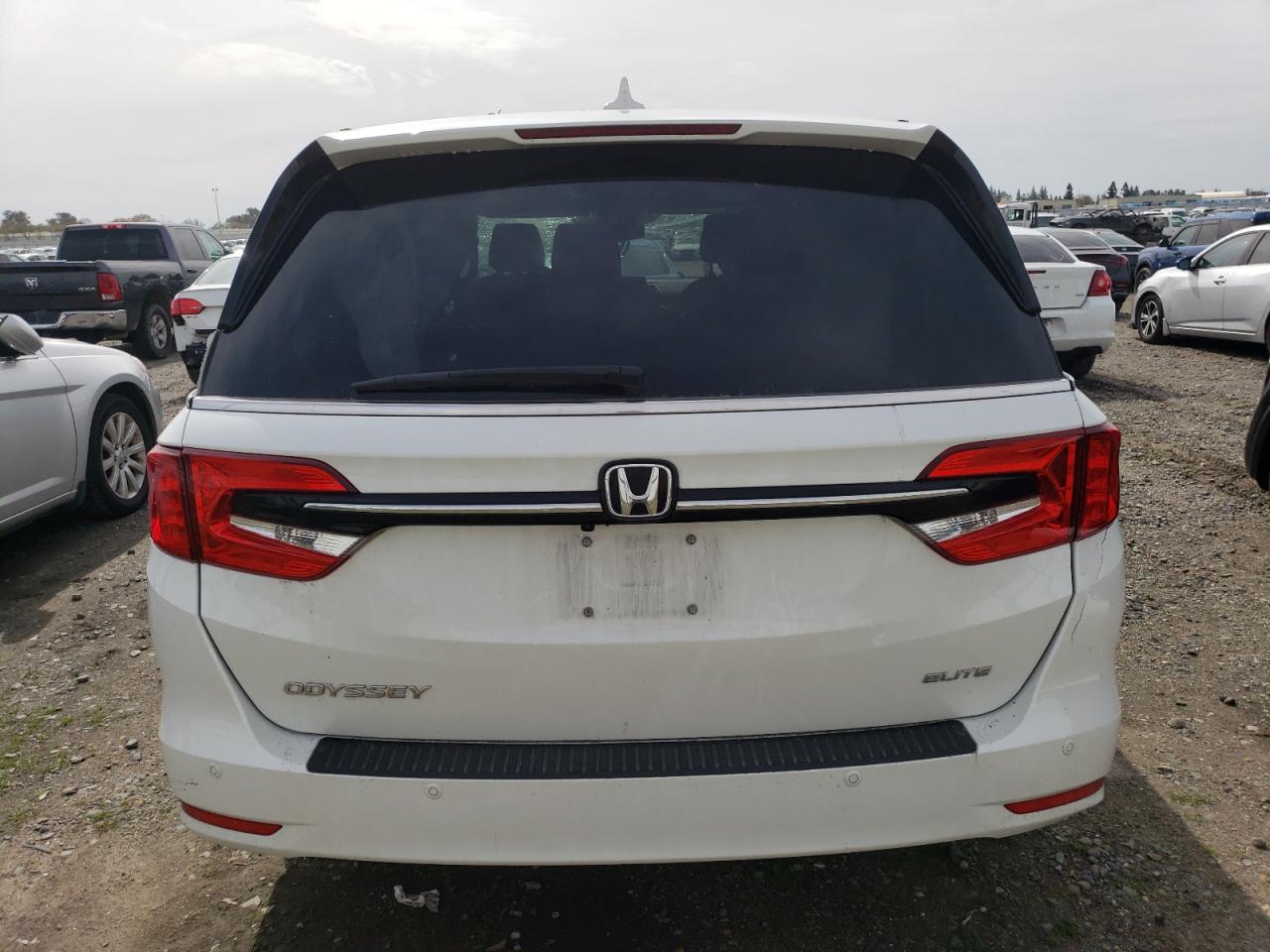2022 HONDA ODYSSEY ELITE VIN:5FNRL6H91NB067087