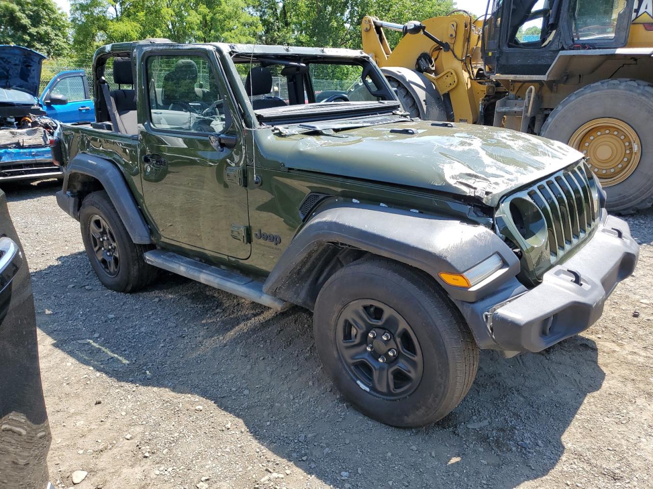 2022 JEEP WRANGLER SPORT VIN:1C4HJXAG8NW243547