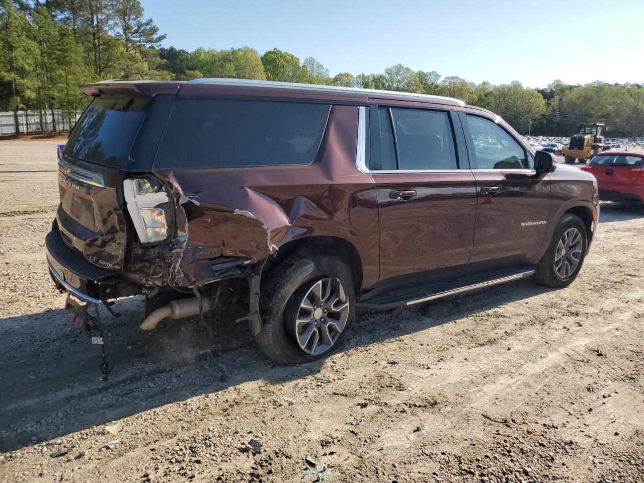 2022 CHEVROLET SUBURBAN K1500 LT VIN:1GNSKCKD3NR116646