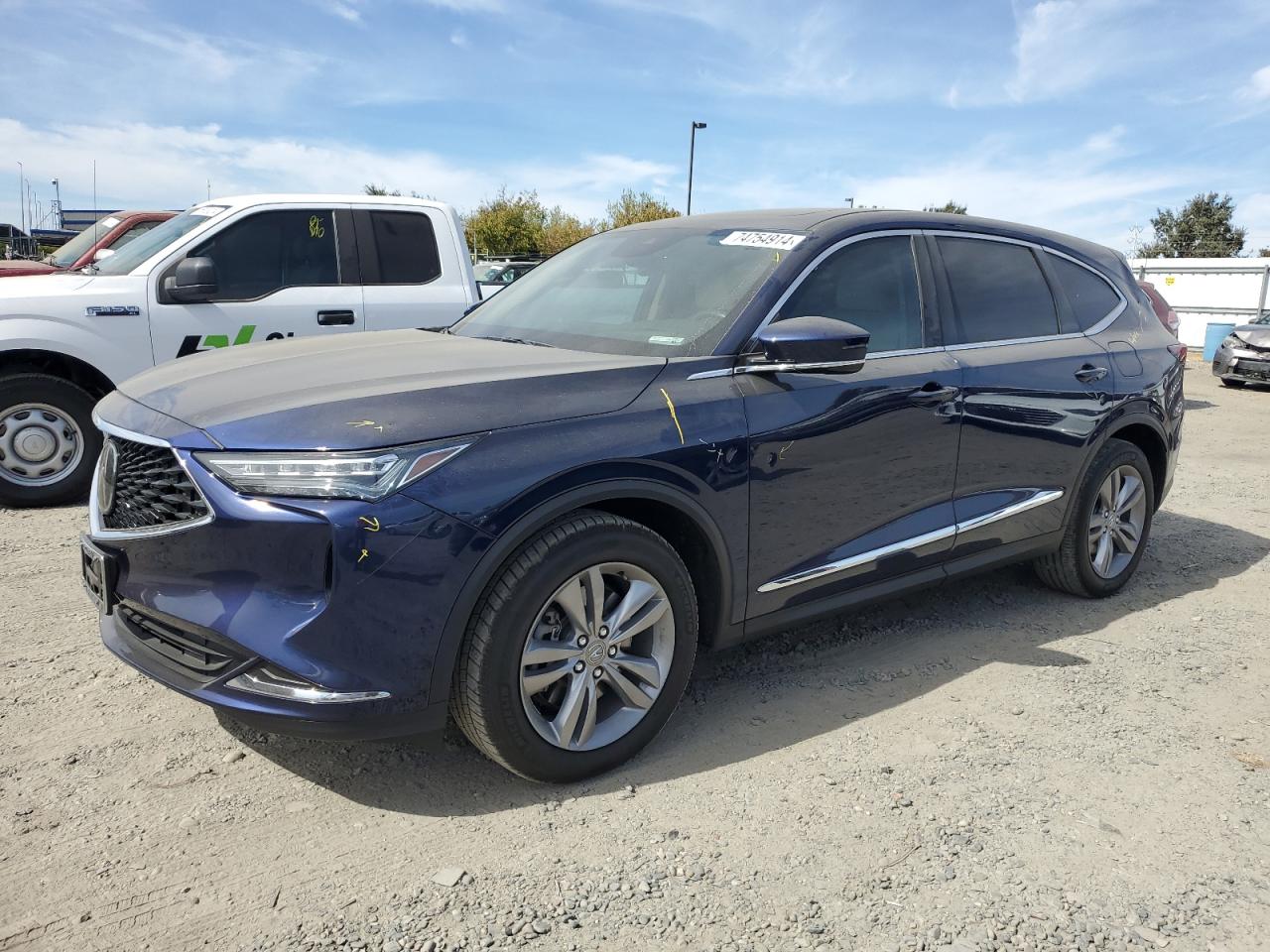2022 ACURA MDX  VIN:5J8YD9H36NL007326
