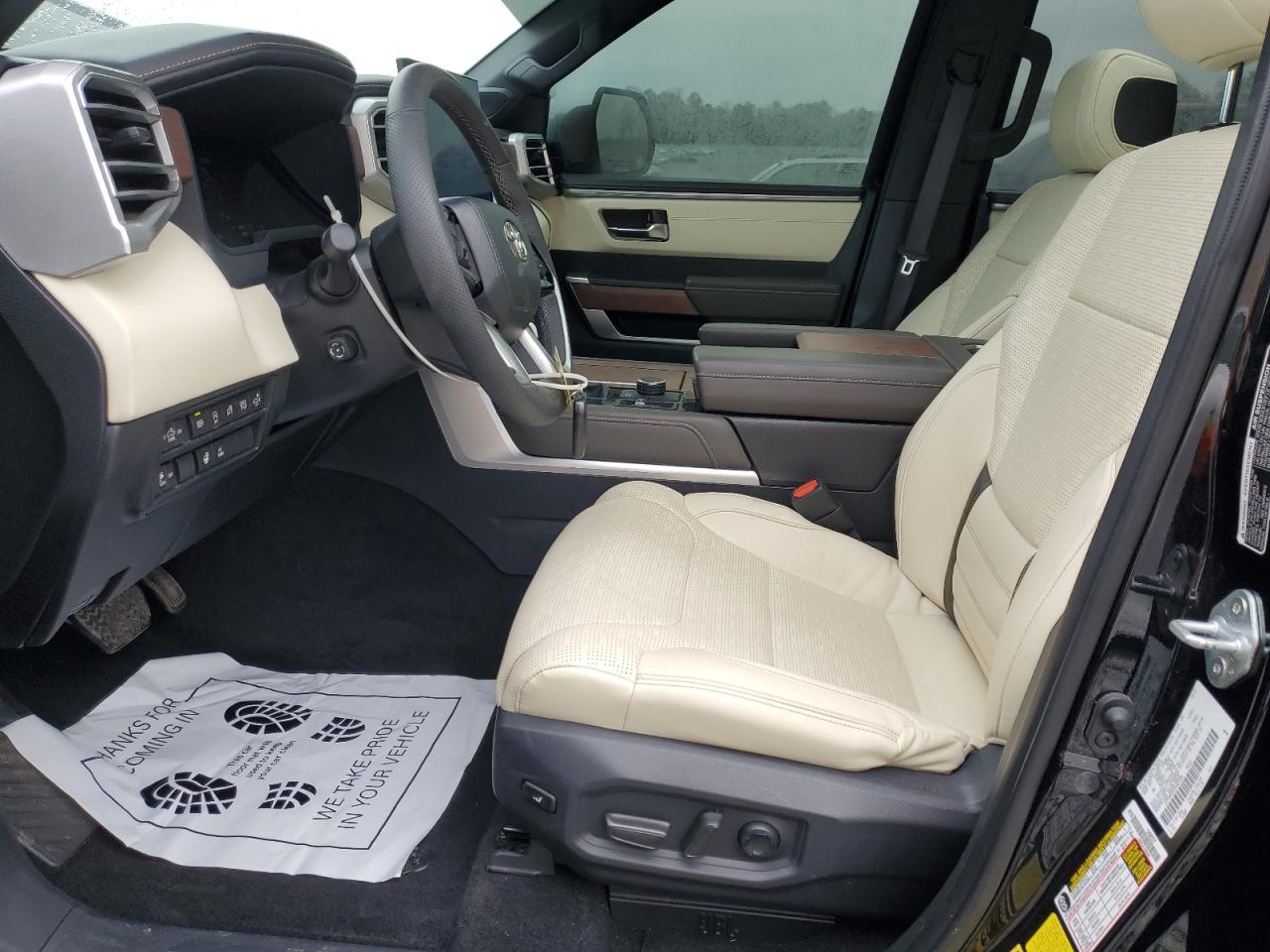 2022 TOYOTA TUNDRA CREWMAX PLATINUM VIN:5TFMA5DB2NX025584