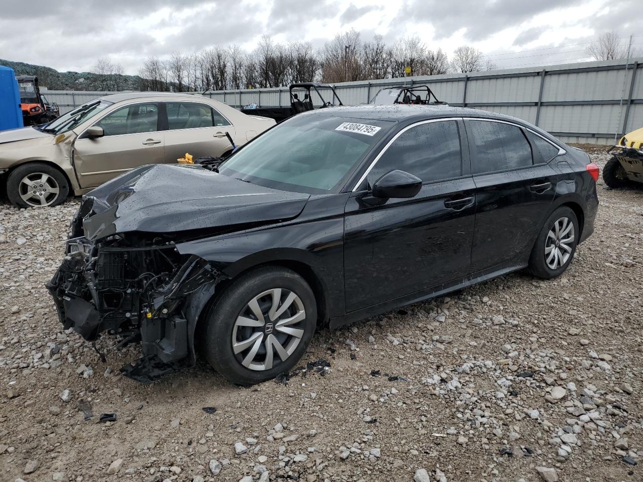 2022 HONDA CIVIC LX VIN:2HGFE2F23NH551978