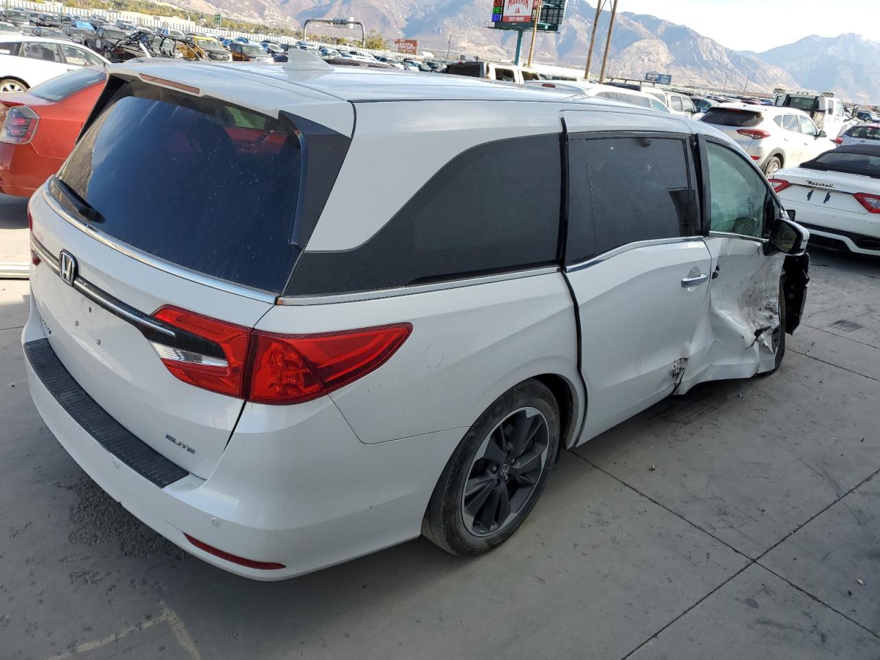 2023 HONDA ODYSSEY ELITE VIN:5FNRL6H90PB052437