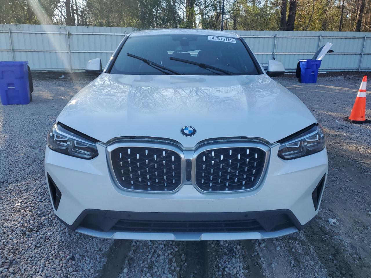 2022 BMW X4 XDRIVE30I VIN:5UX33DT06N9K82587
