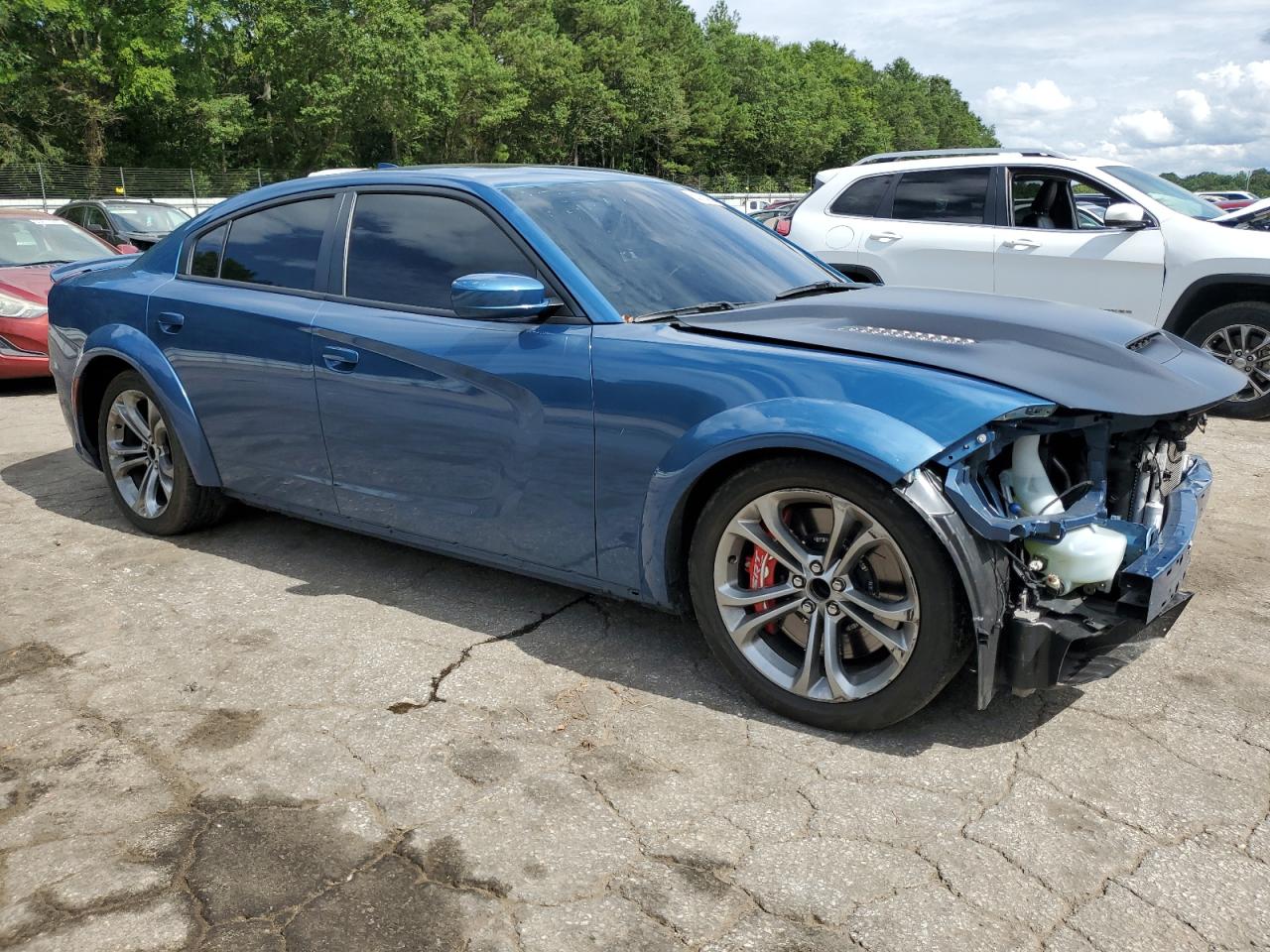 2022 DODGE CHARGER SRT HELLCAT VIN:2C3CDXL97NH121572