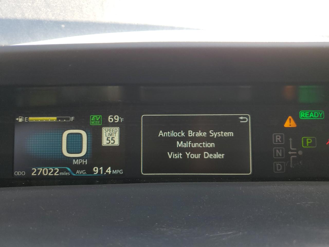 2022 TOYOTA PRIUS PRIME LE VIN:JTDKAMFP1N3215944