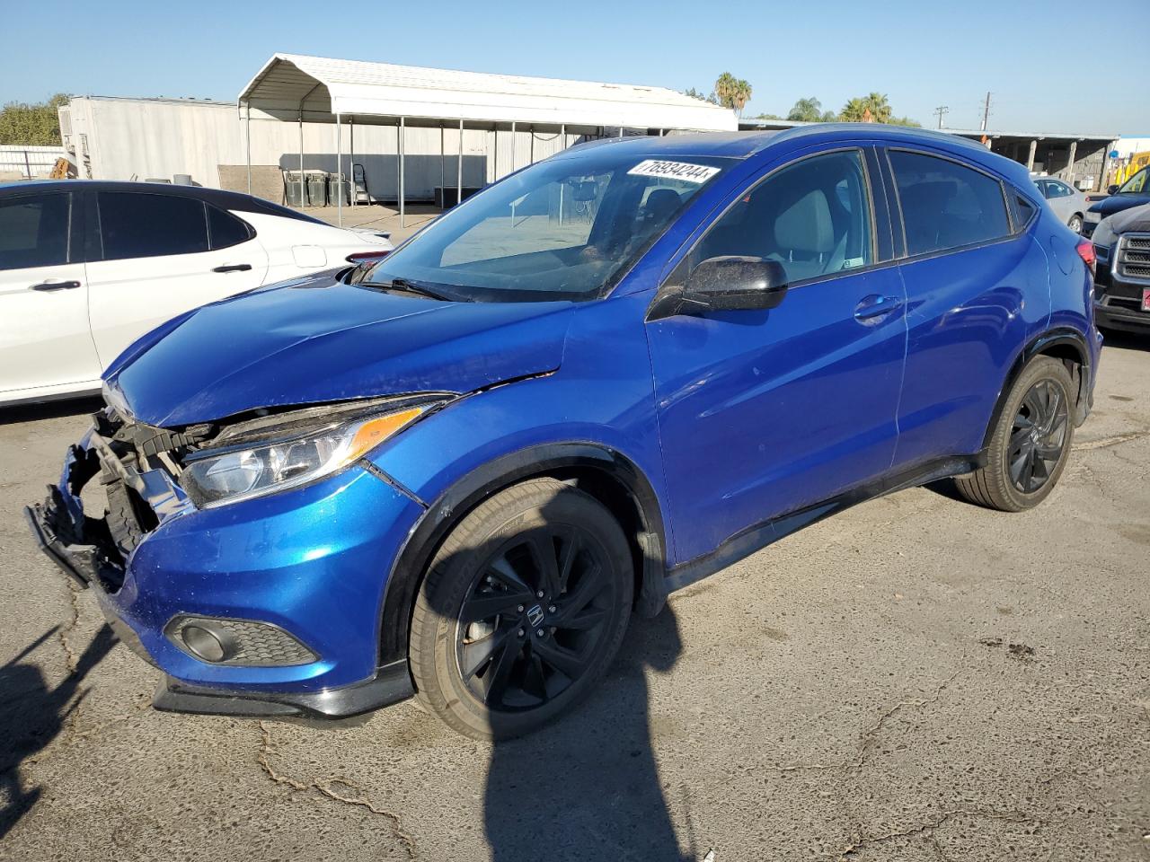 2022 HONDA HR-V SPORT VIN:3CZRU5H11NM731315