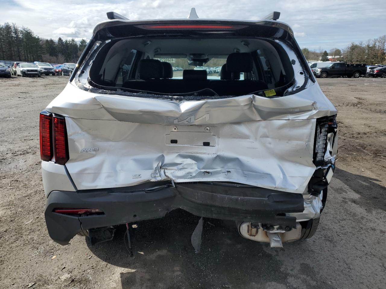 2022 KIA SORENTO S VIN:5XYRLDLC9NG156616