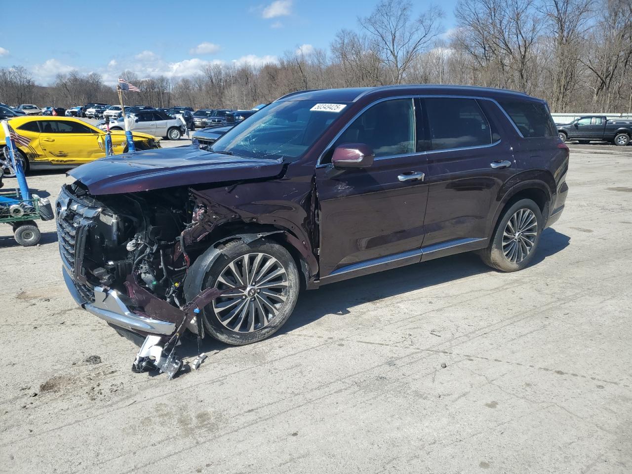 2023 HYUNDAI PALISADE CALLIGRAPHY VIN:KM8R7DGE7PU572340