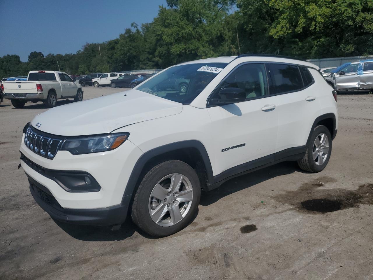 2022 JEEP COMPASS LATITUDE VIN:3C4NJDBB9NT155097