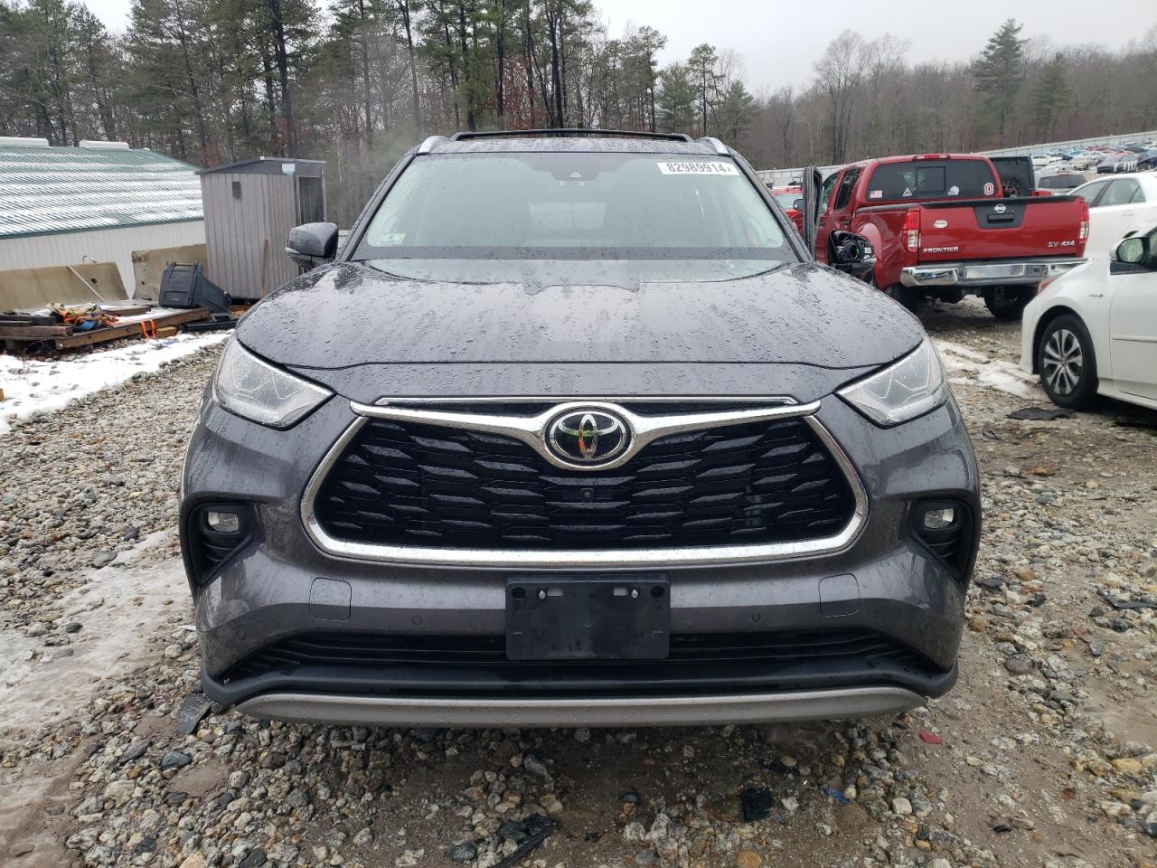 2022 TOYOTA HIGHLANDER PLATINUM VIN:5TDFZRBH7NS182601