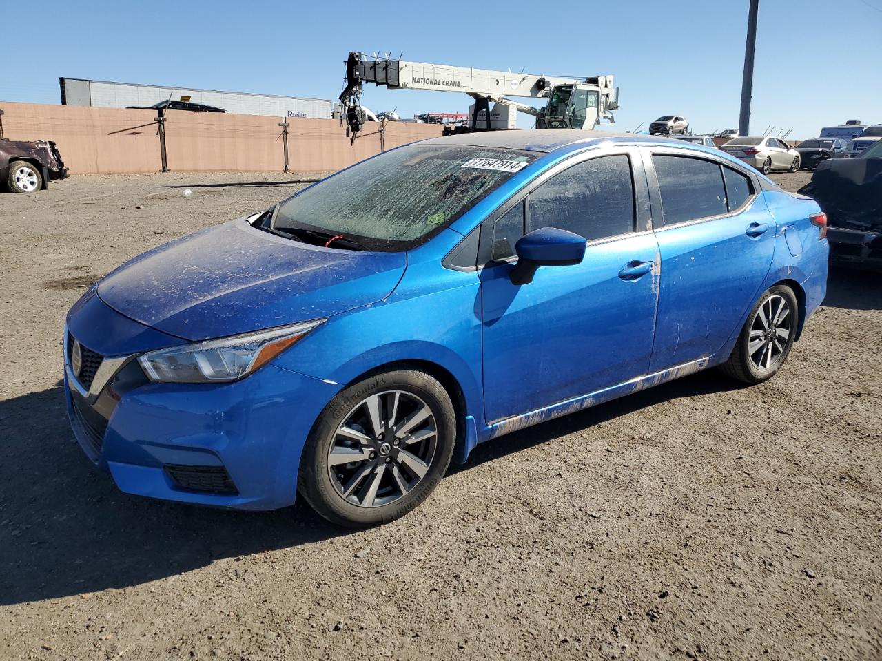 2022 NISSAN VERSA SV VIN:3N1CN8EV3NL868816