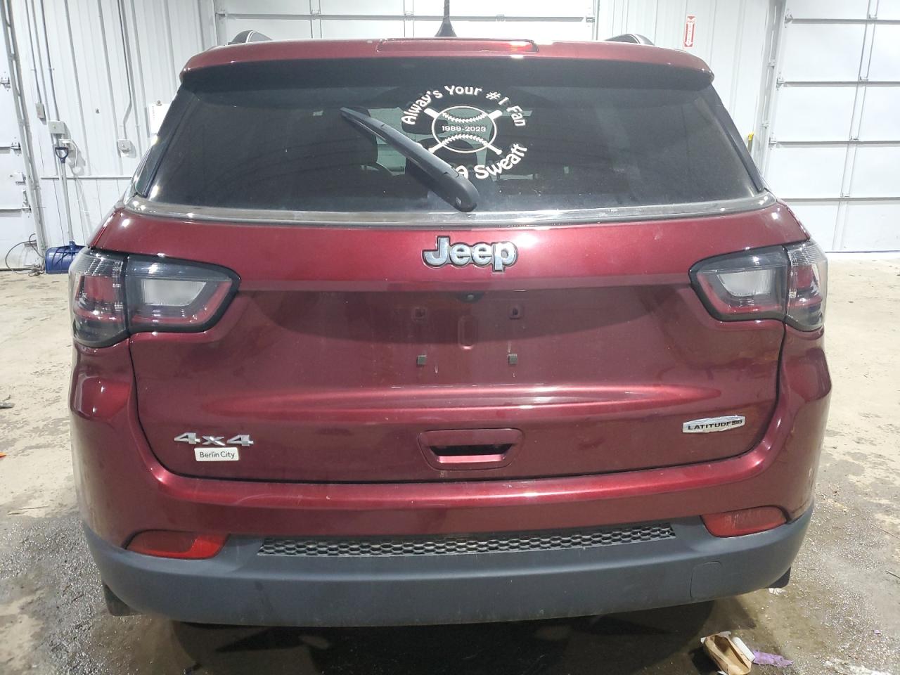 2022 JEEP COMPASS LATITUDE LUX VIN:3C4NJDFB2NT208636