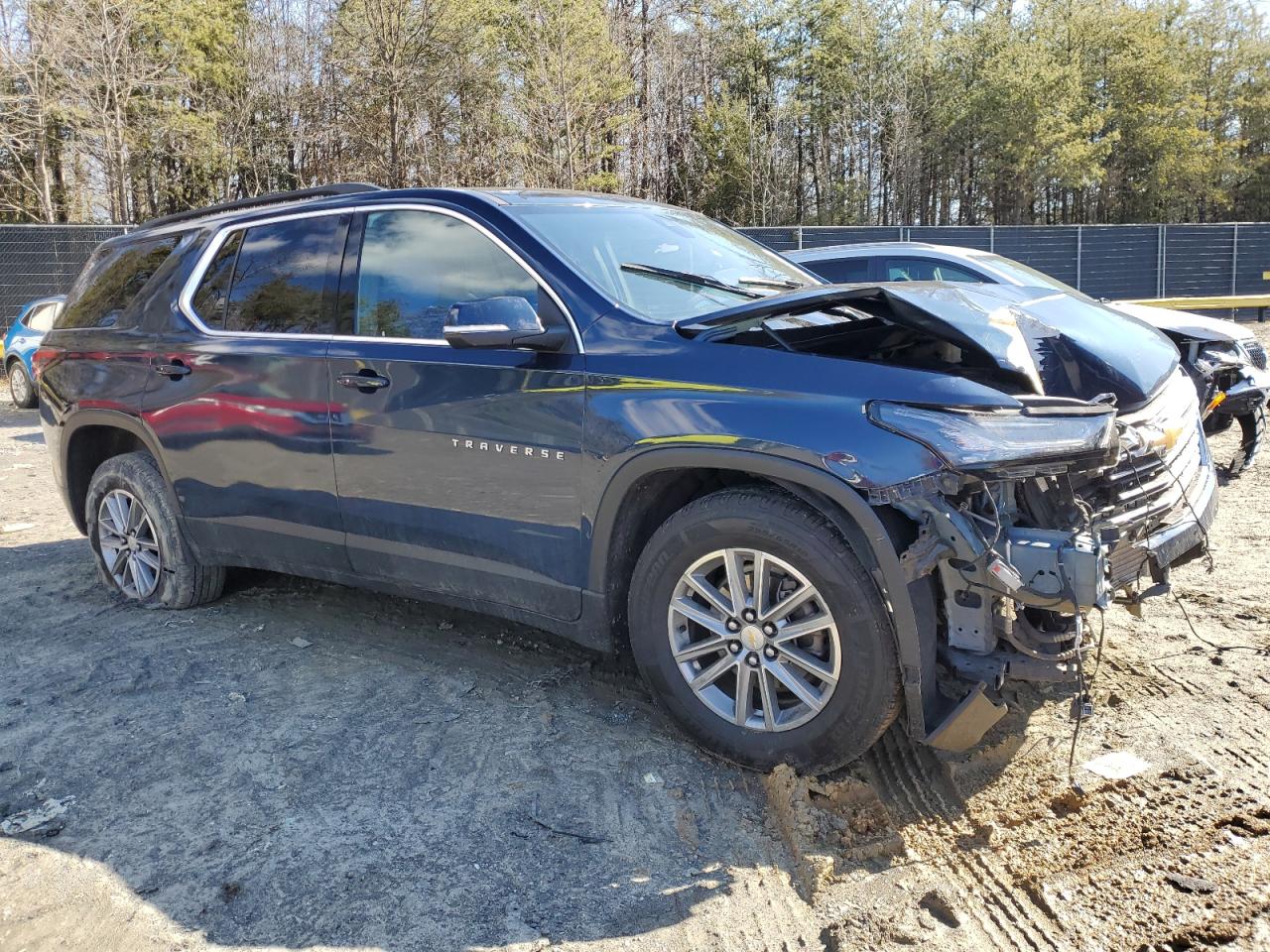 2022 CHEVROLET TRAVERSE LT VIN:1GNERHKW8NJ134324