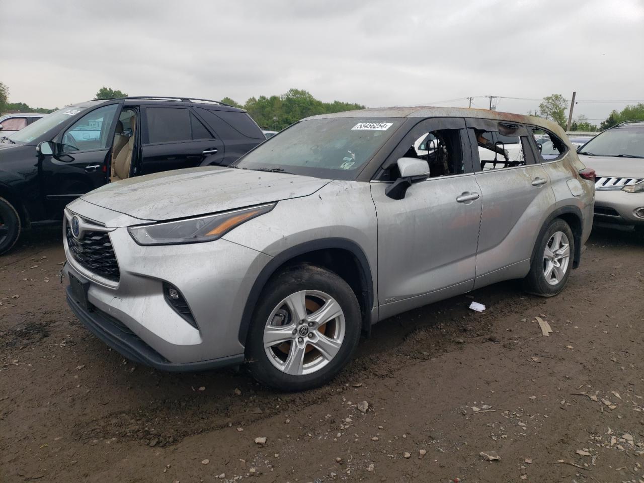 2022 TOYOTA HIGHLANDER HYBRID LE VIN:5TDBBRCH6NS559968