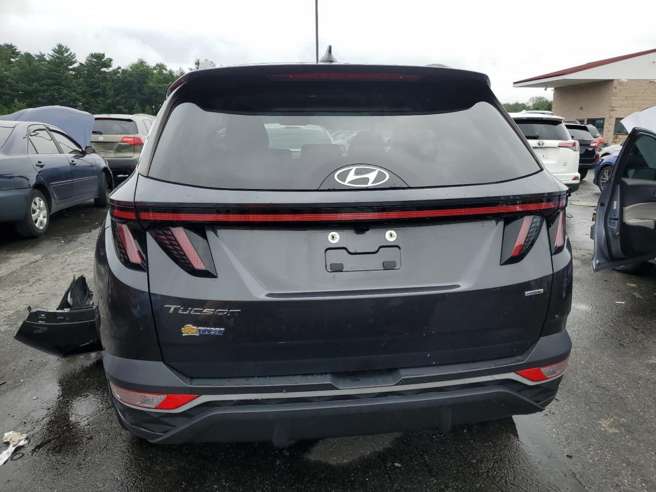 2022 HYUNDAI TUCSON SEL VIN:5NMJFCAE0NH008797