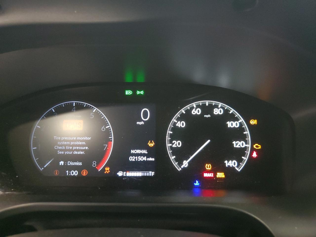 2024 HONDA HR-V SPORT VIN:3CZRZ1H59RM721876