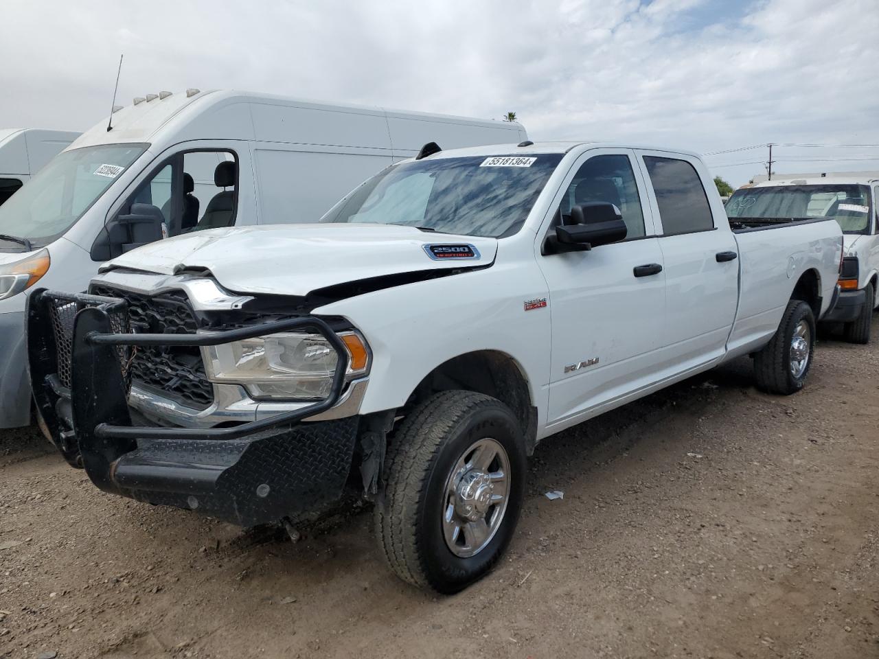 2022 RAM 2500 TRADESMAN VIN:3C6UR5HJ7NG392602