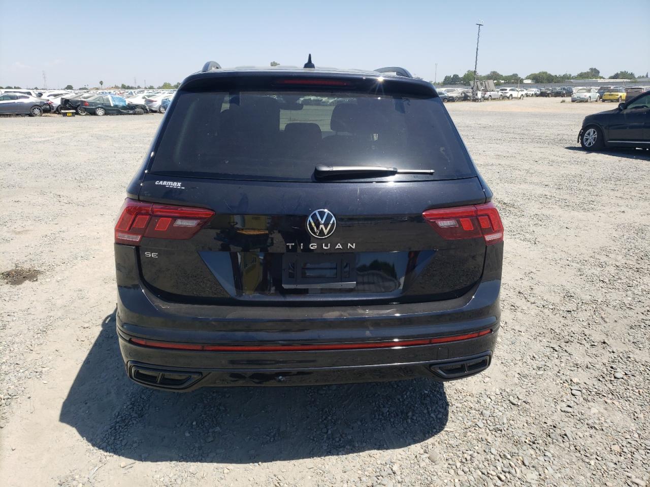 2022 VOLKSWAGEN TIGUAN SE R-LINE BLACK VIN:3VVCB7AXXNM034268