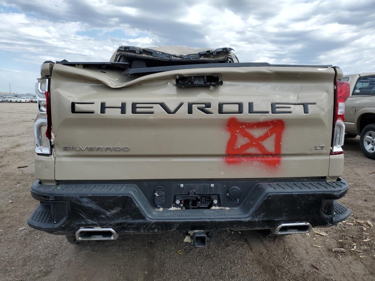 2022 CHEVROLET SILVERADO K1500 LT TRAIL BOSS VIN:3GCUDFEDXNG688337