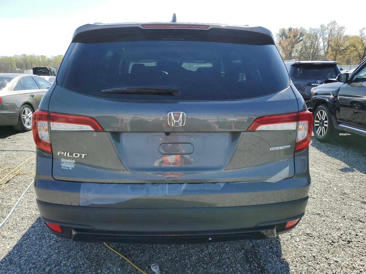 2022 HONDA PILOT SE VIN:5FNYF5H23NB023656