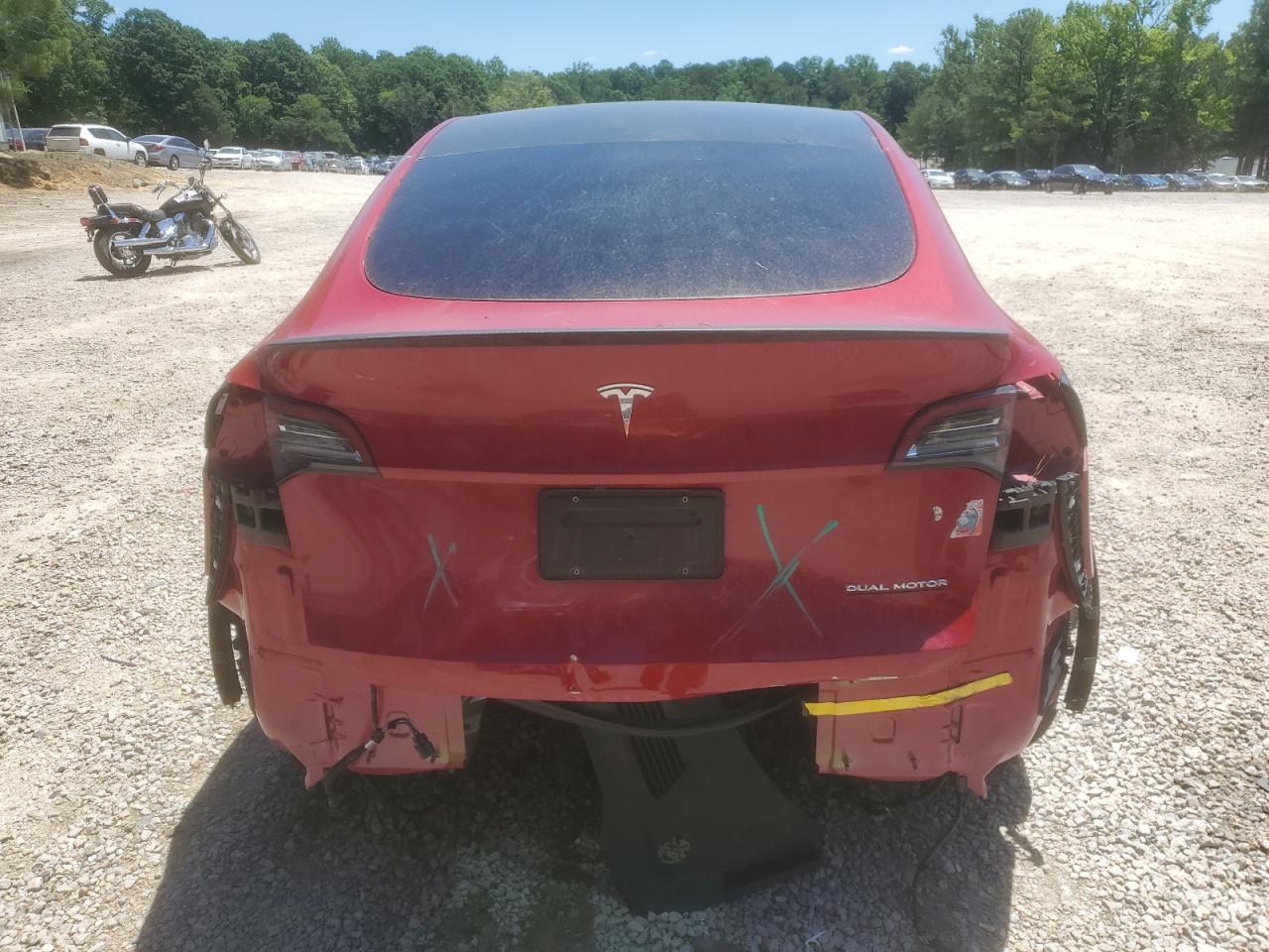 2022 TESLA MODEL Y  VIN:7SAYGAEEXNF392893