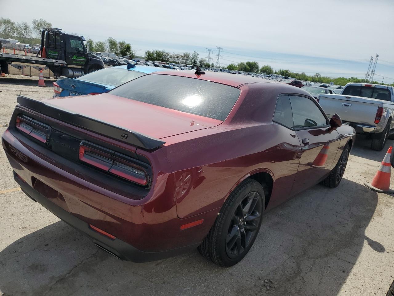 2023 DODGE CHALLENGER SXT VIN:2C3CDZGG5PH638344