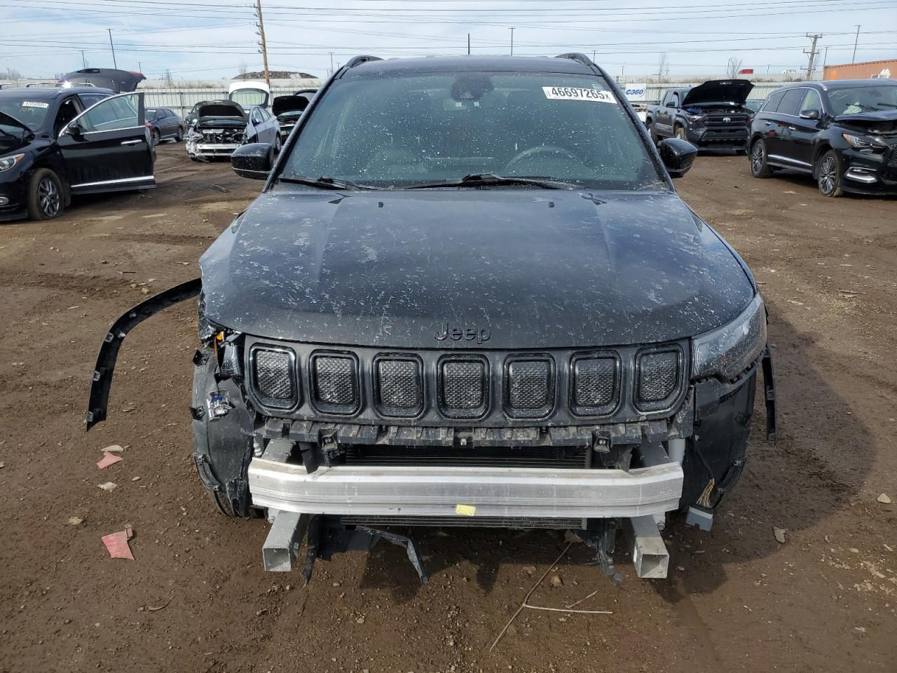 2022 JEEP COMPASS LATITUDE VIN:3C4NJDBB7NT194299