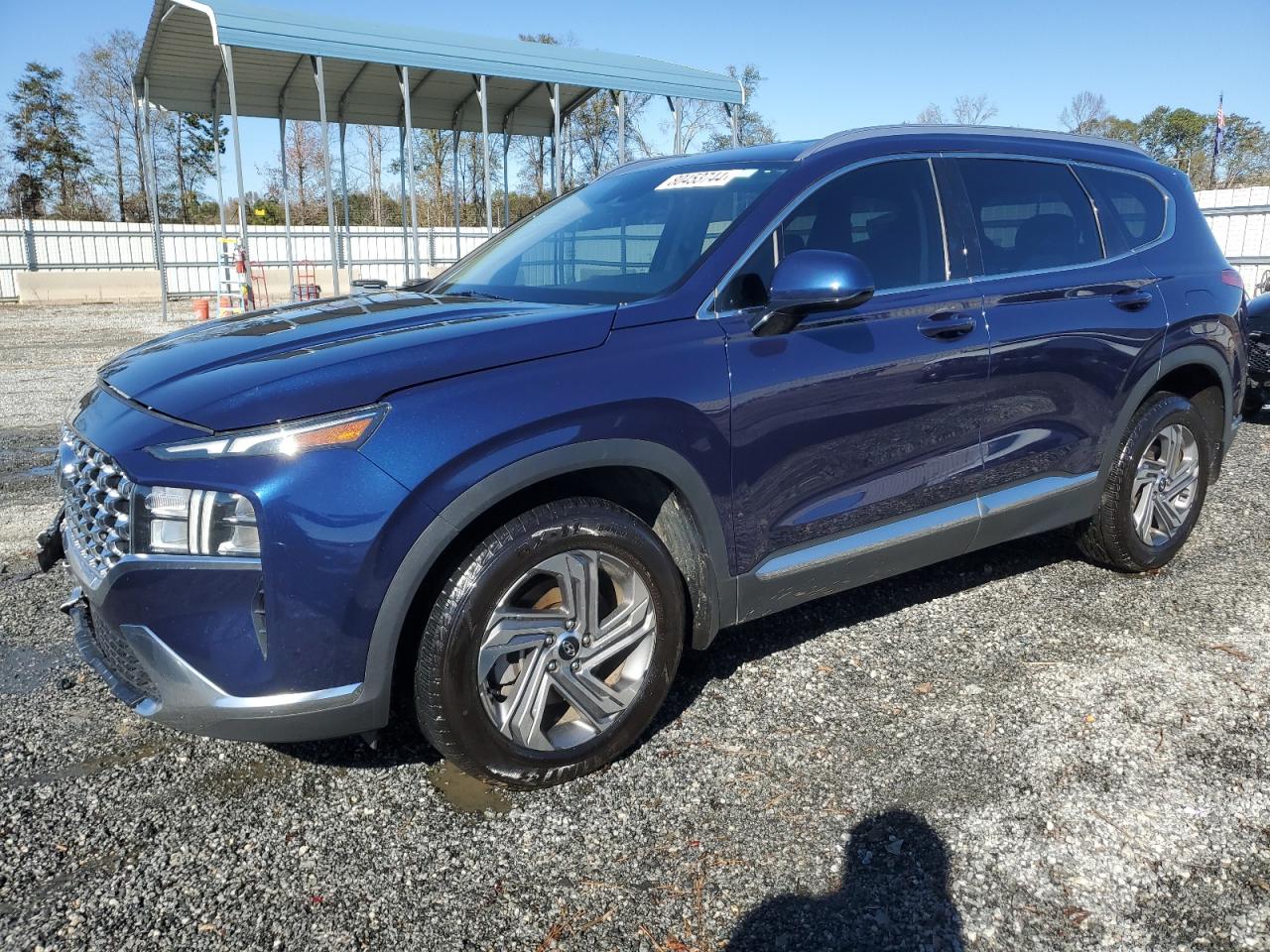 2022 HYUNDAI SANTA FE SEL VIN:5NMS24AJ7NH479252