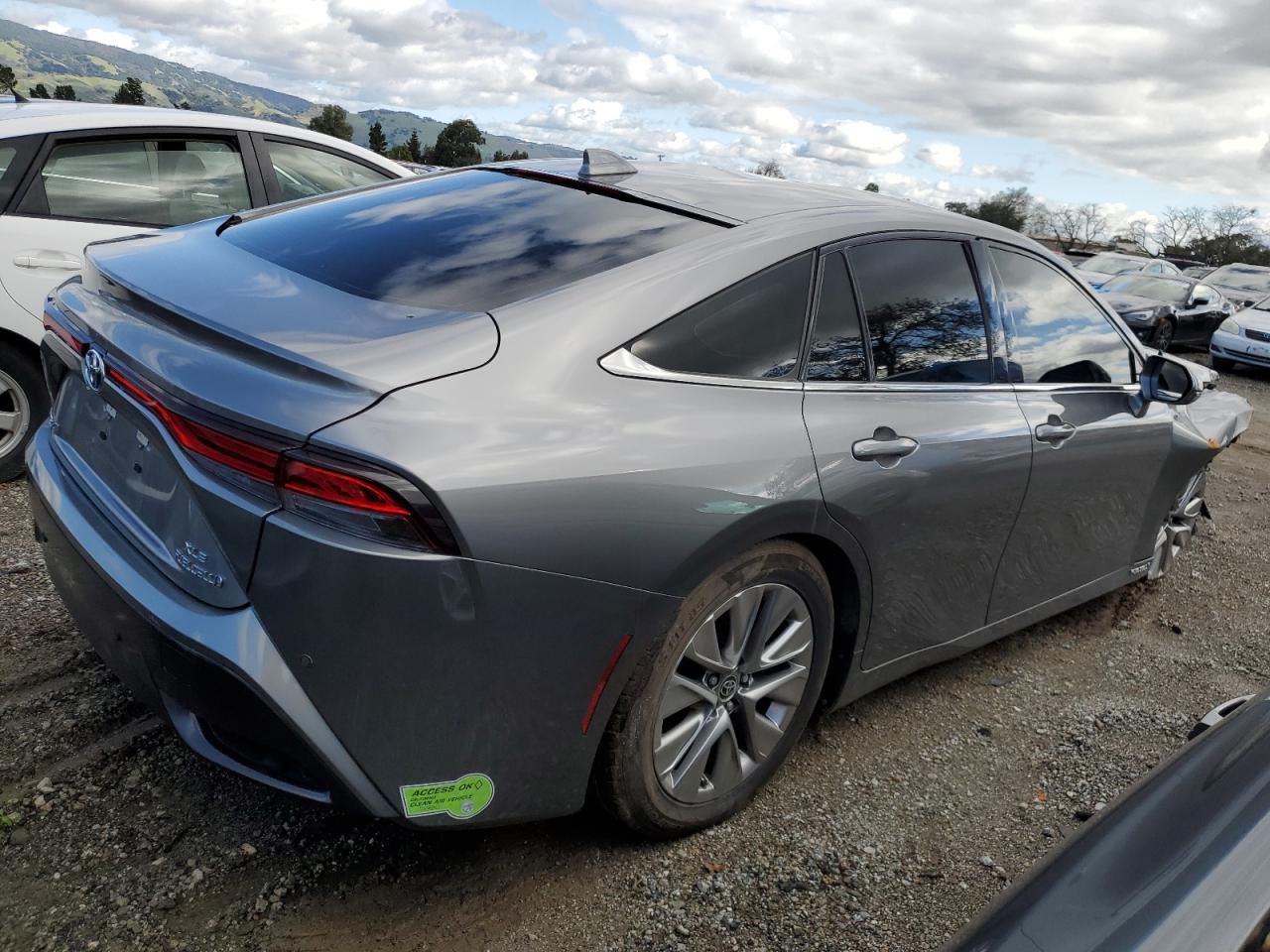 2022 TOYOTA MIRAI LE VIN:JTDAAAAA6NA007566
