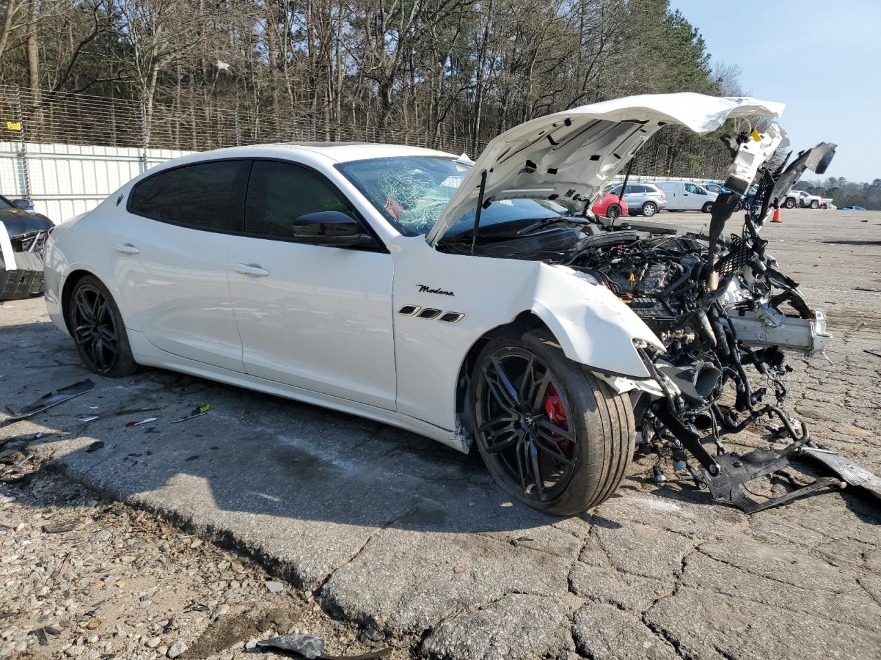 2022 MASERATI QUATTROPORTE MODENA VIN:ZAM56YPM7N1393097