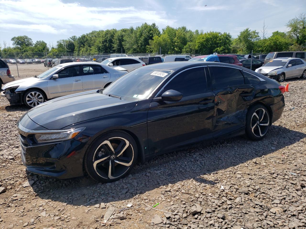 2022 HONDA ACCORD SPORT VIN:1HGCV2F3XNA000389