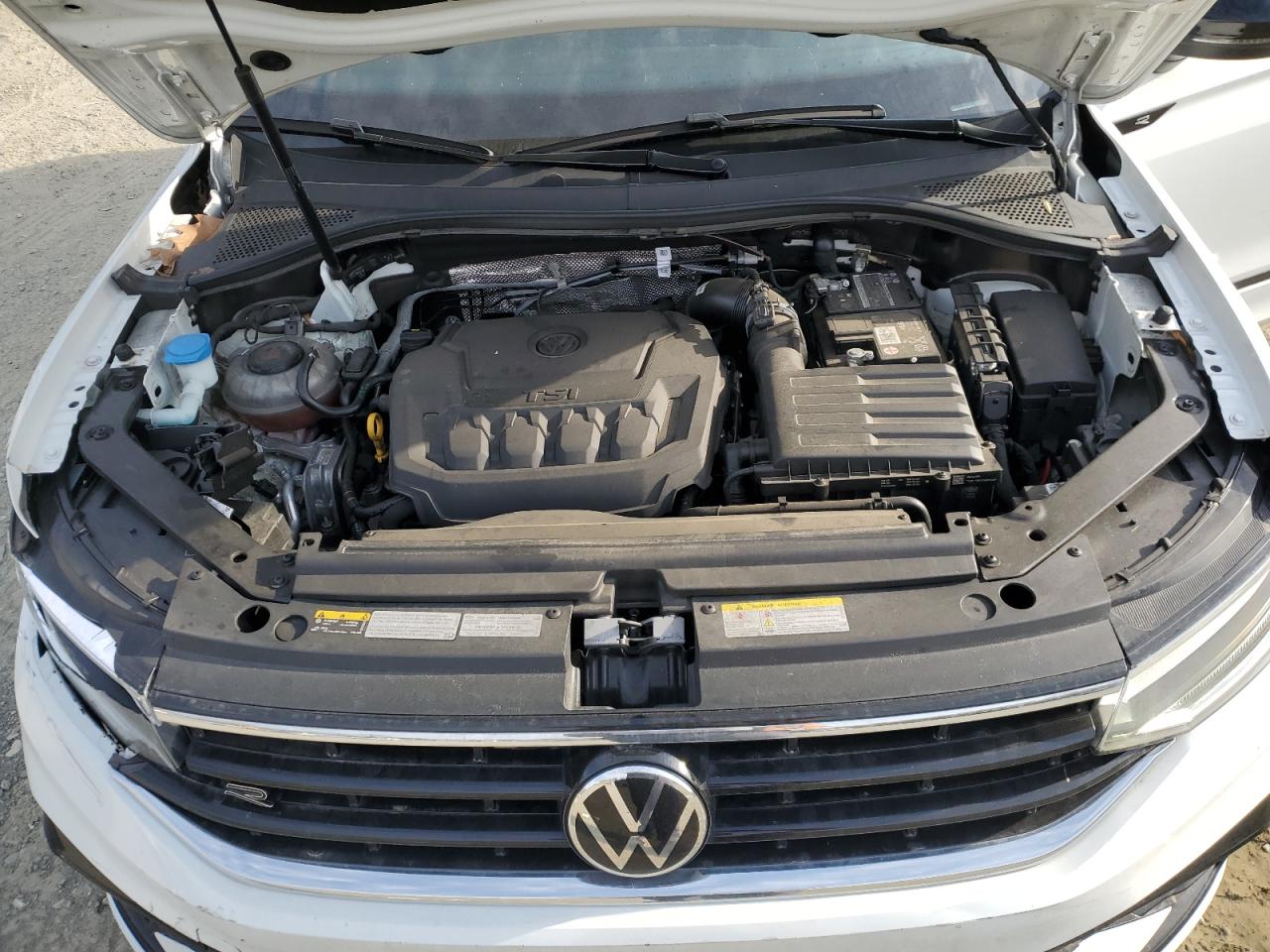 2022 VOLKSWAGEN TIGUAN SE R-LINE BLACK VIN:3VV8B7AXXNM169059