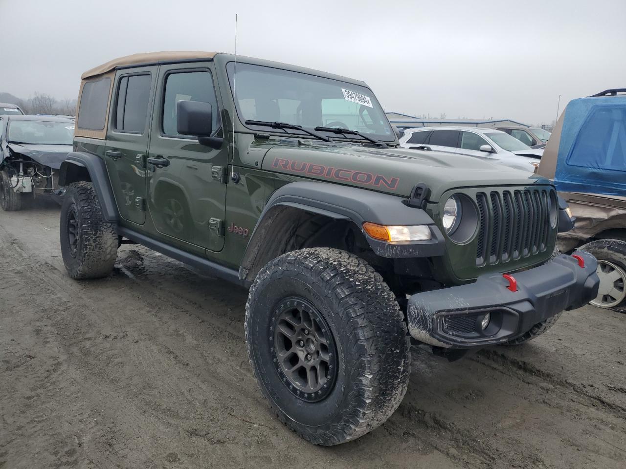 2022 JEEP WRANGLER UNLIMITED RUBICON VIN:1C4JJXFG7NW234364