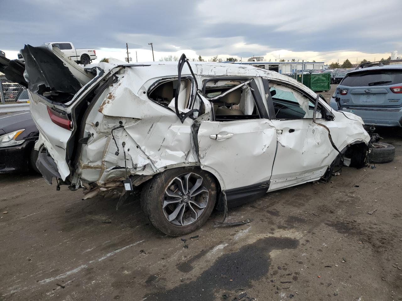 2022 HONDA CR-V EXL VIN:7FARW2H89NE056611