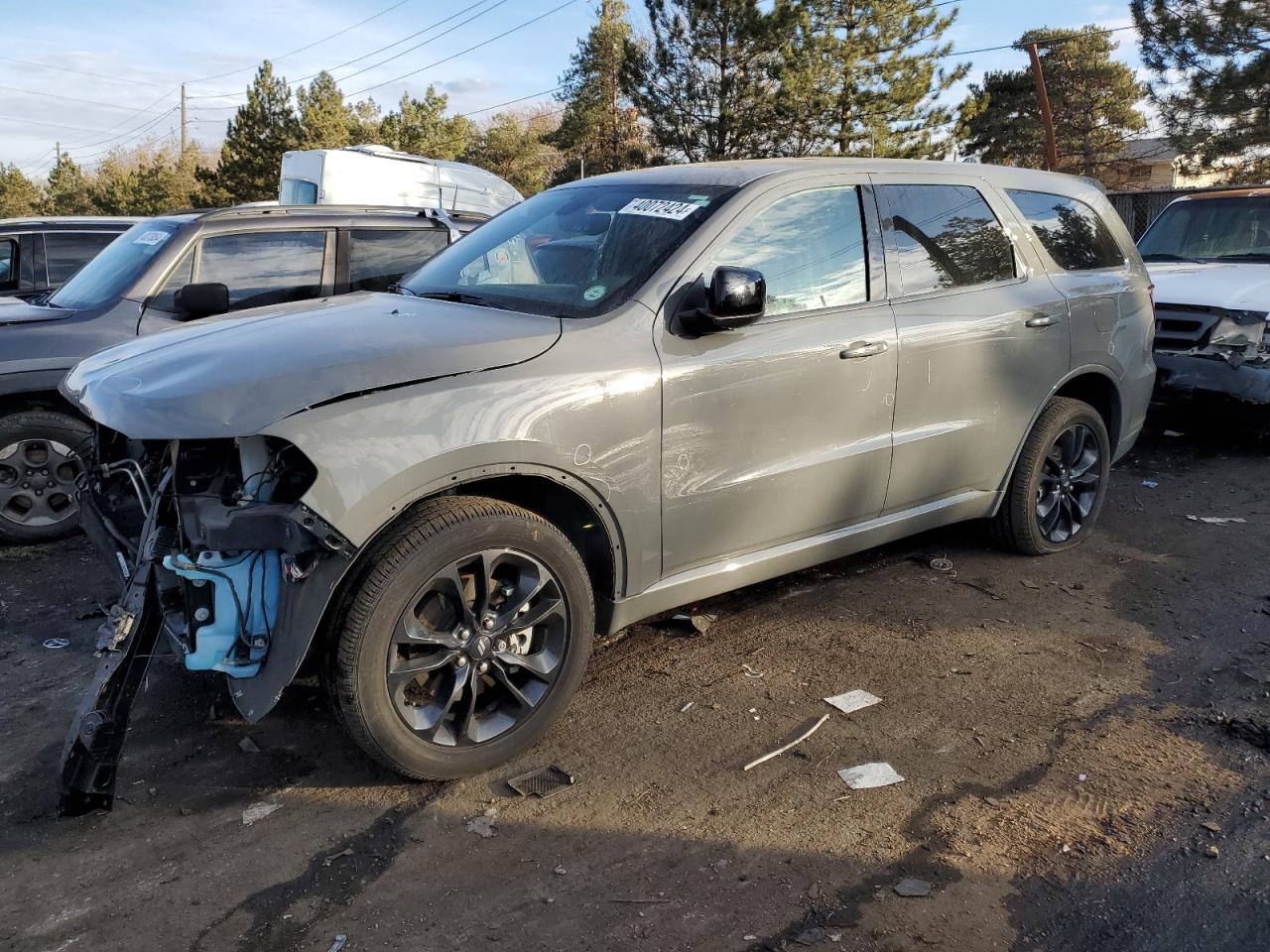 2022 DODGE DURANGO SXT VIN:1C4RDJAG1NC160116