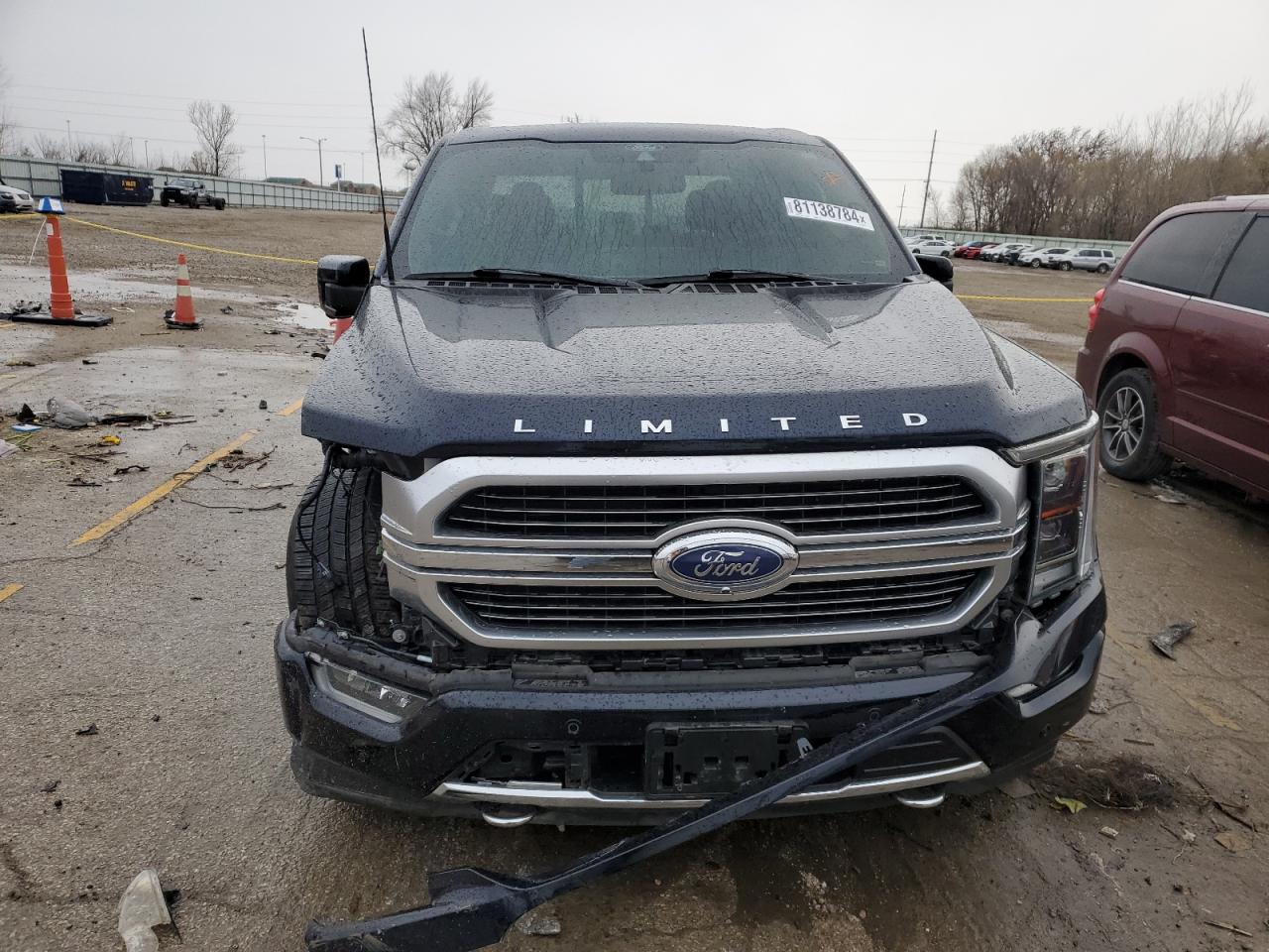 2022 FORD F150 SUPERCREW VIN:1FTFW1ED6NFB07343