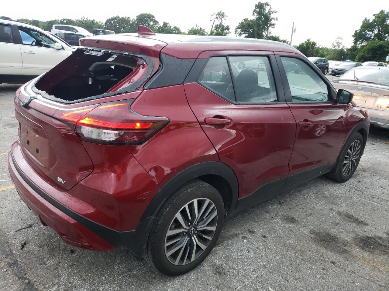 2022 NISSAN KICKS SV VIN:3N1CP5CV8NL486423